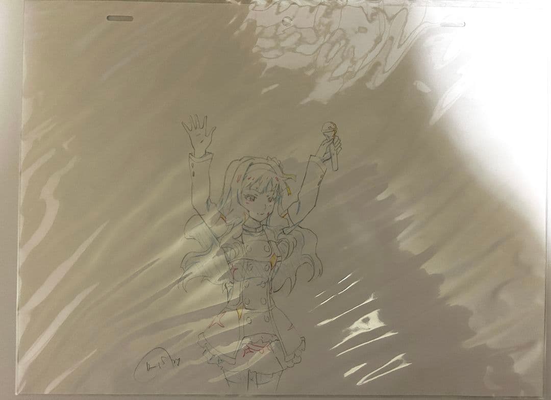 「限定当選品」 四条貴音 生原画 お姫ちん アイドルマスター 輝きの向こう側へ！