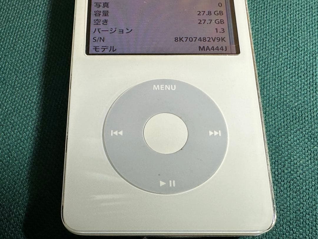 iPod Classic 5.5世代　30GB MA444J 新品バッテリー
