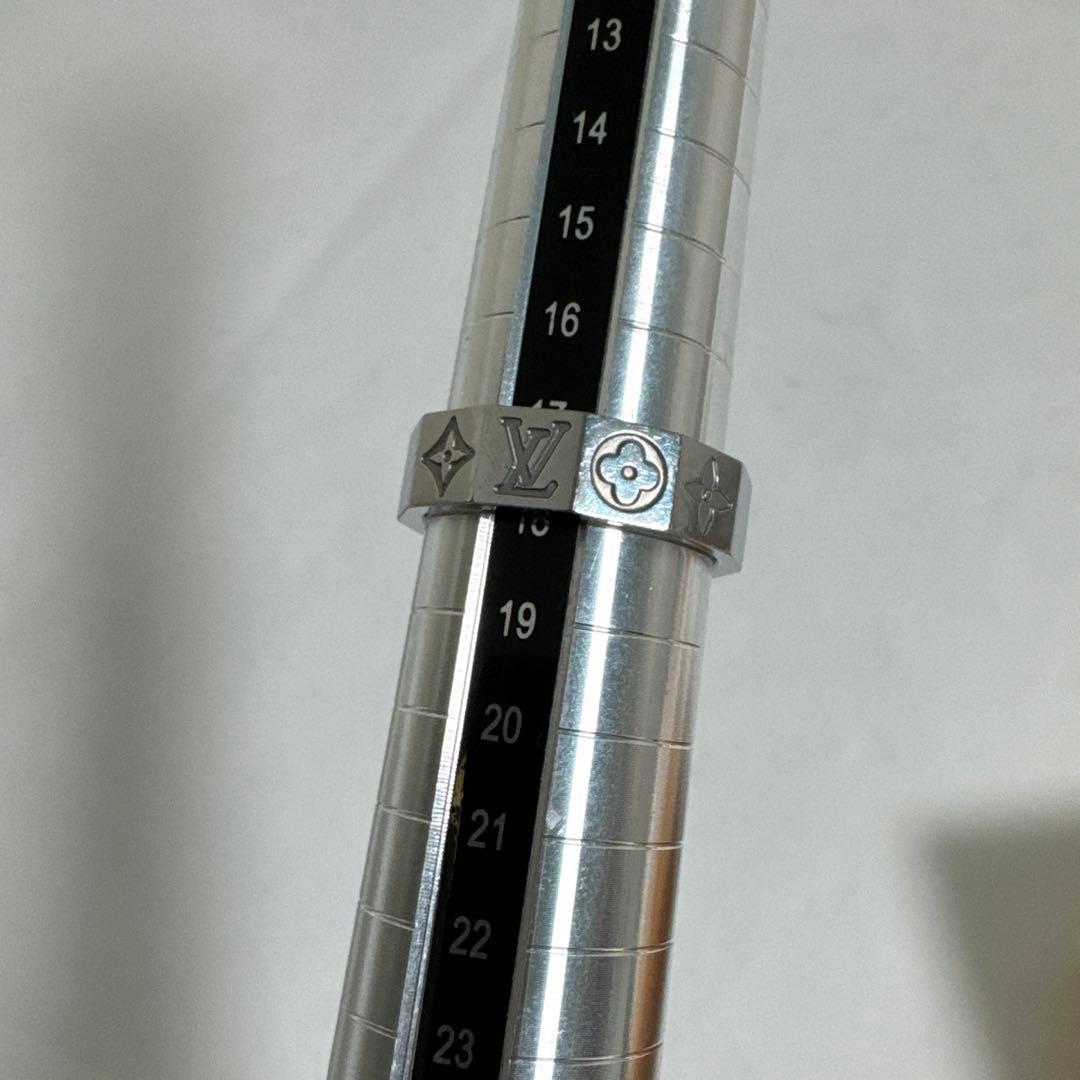 【本日限定価格】LOUIS VUITTON リング　モノグラム　指輪　シルバー