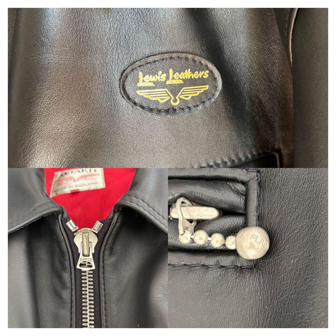 ぶ*ょ様 美品 ルイスレザー DOMINATOR カウハイド 551 希少42