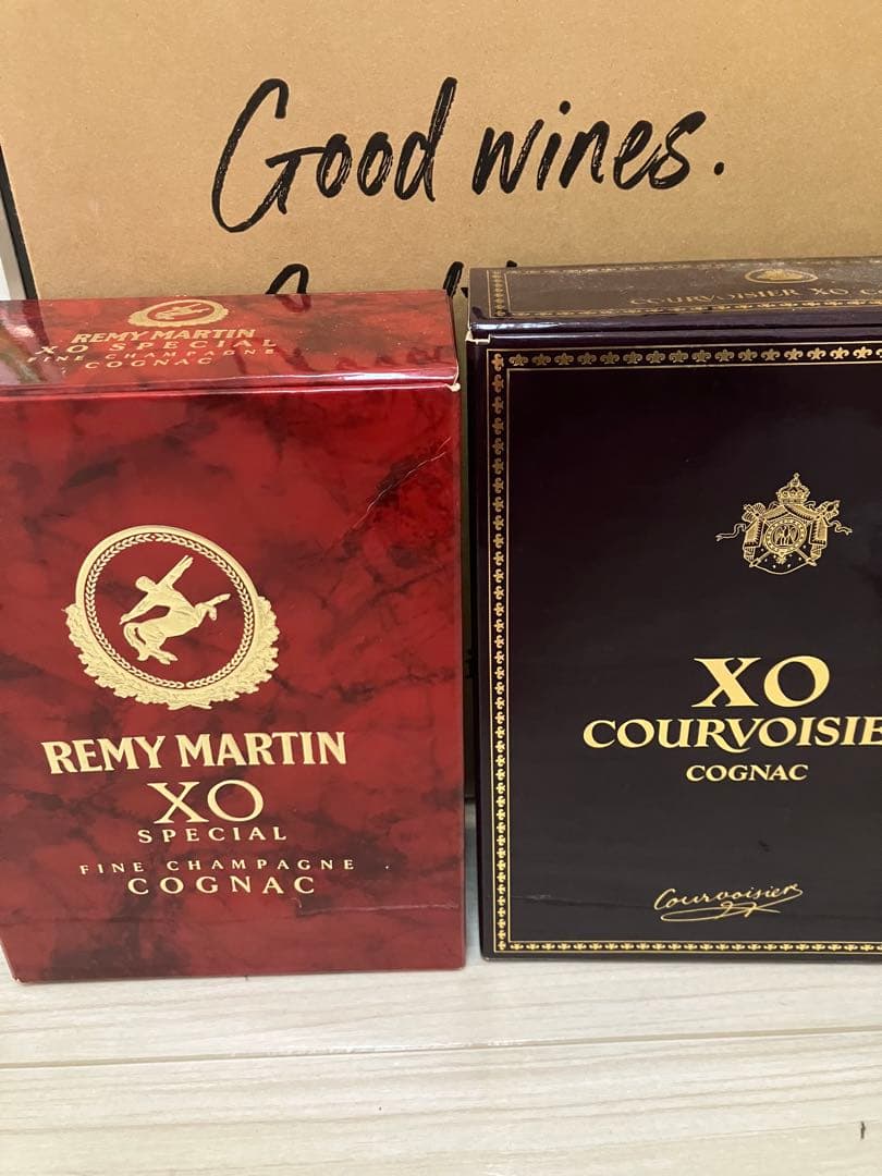 REMY MARTIN XO & COURVOISIER XO セット