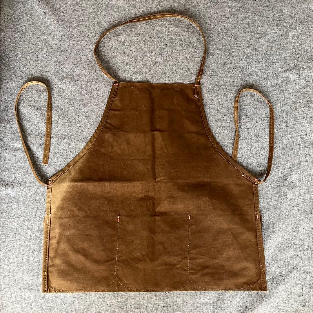 【希少】 40s 50s ニュースペーパー エプロン ビンテージ バッグ