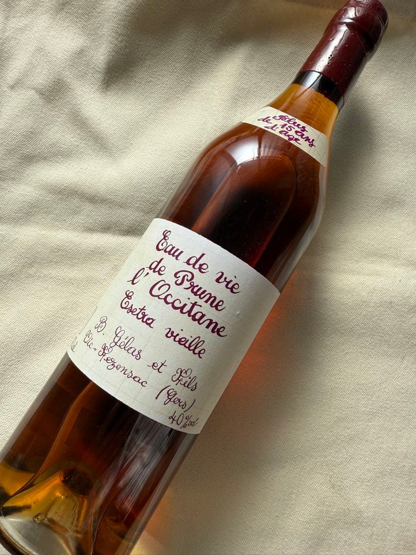 GELAS オードヴィー・ド・プルーン・オクシタン 15年　終売品　レア