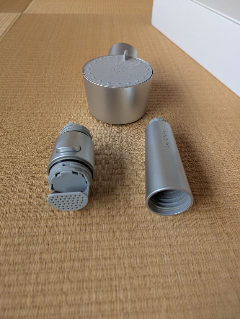 SALONIA シルバー シャワーヘッド