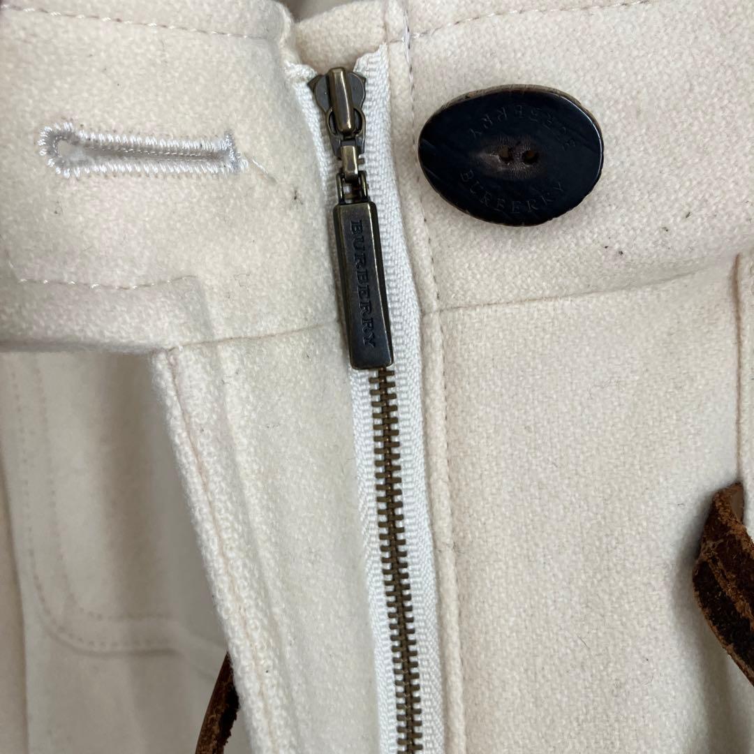 BURBERRY 150 アイボリーカシミヤウールコート