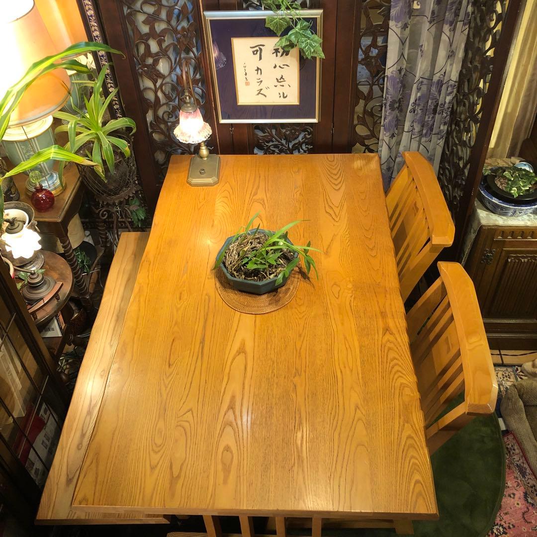 みーこ 　天板のみ　Sale JPN 和風　オーク無垢　ダイニングテーブル