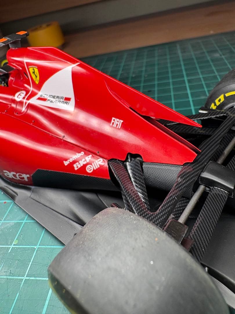 1/20 フェラーリ 150°イタリア 日本GP アロンソ仕様　完成品　フジミ