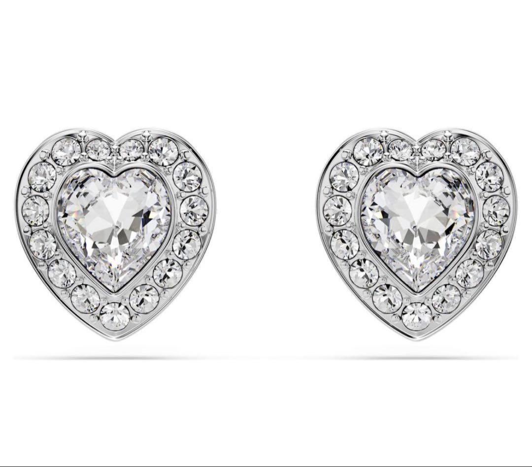 Ariana Grande x Swarovski スタッドピアス ハート型