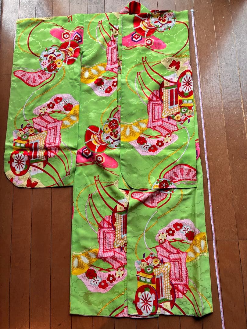 七五三 7歳着物セット 古典柄レトロ