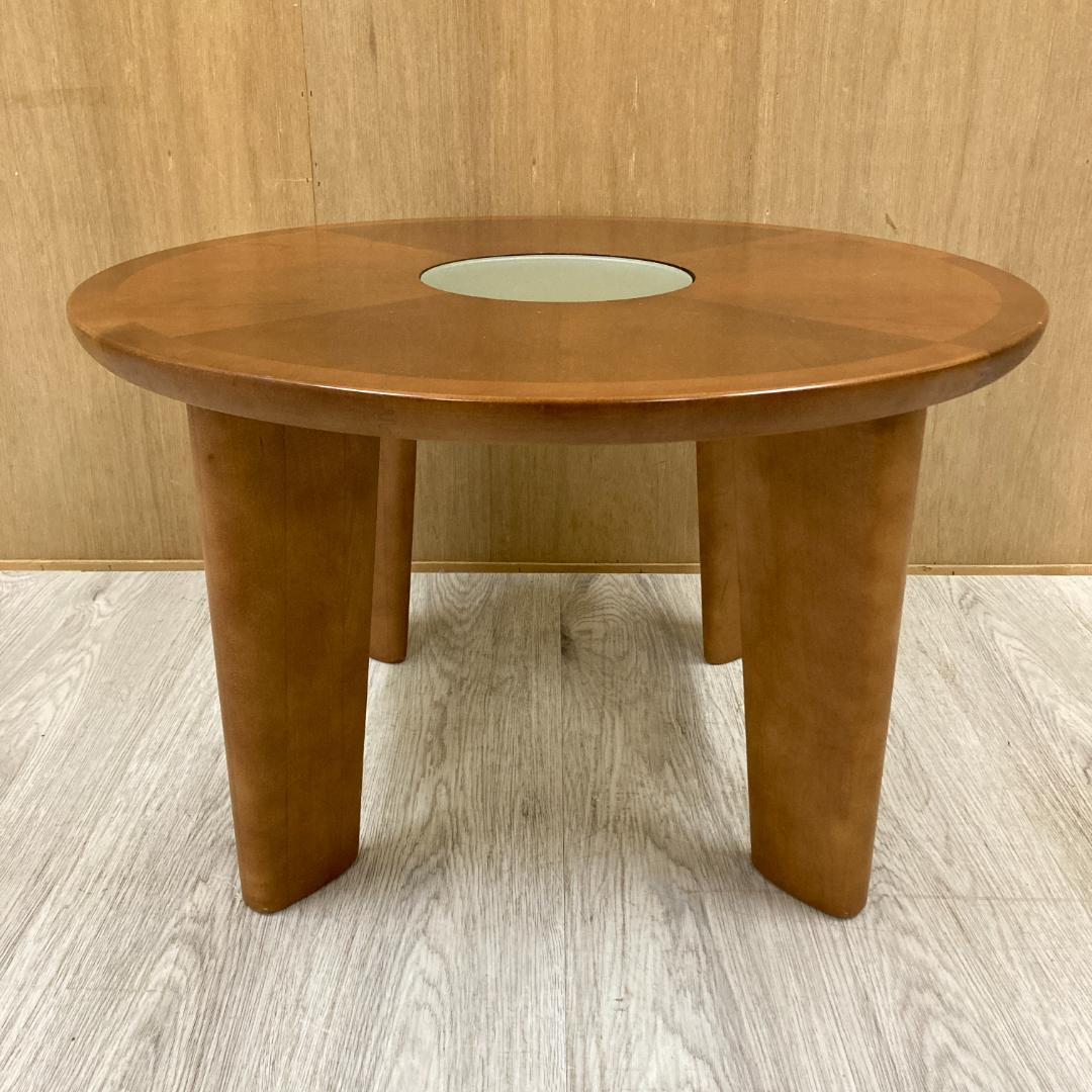 【マルニ】サイドテーブル　センターテーブル　リビングテーブル　円形