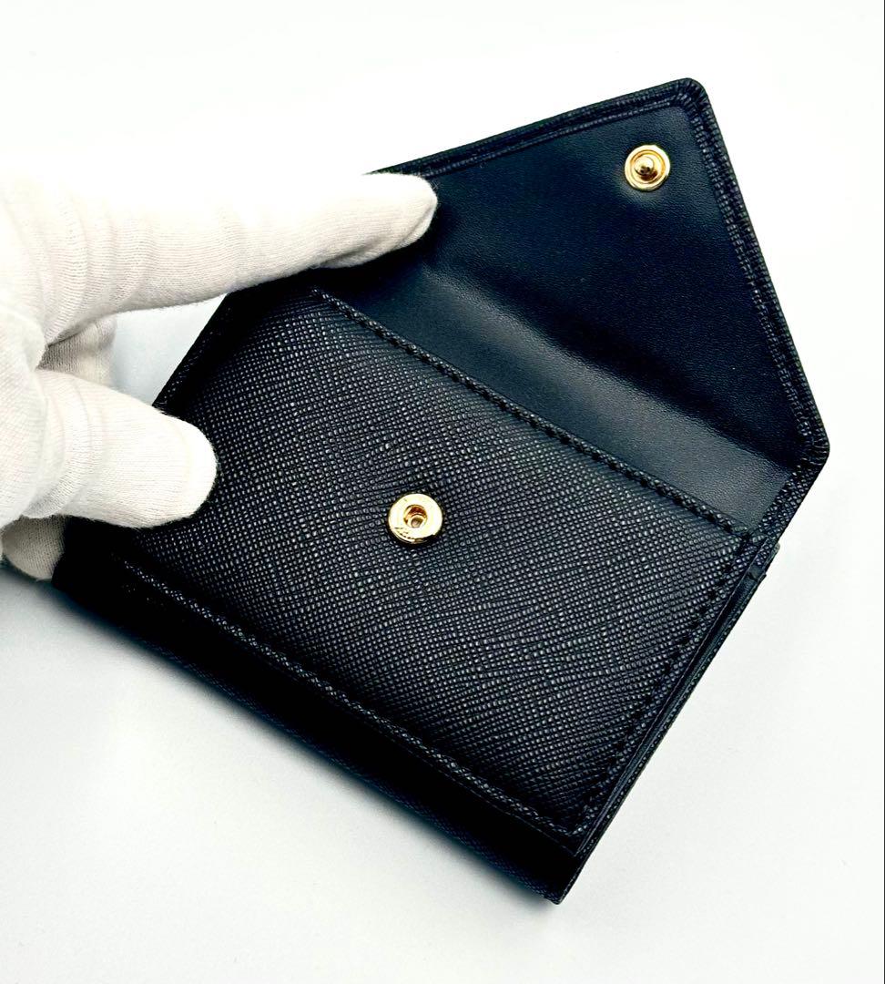 【新品★希少】Vivienne Westwood 三つ折り財布 黒 ブラック