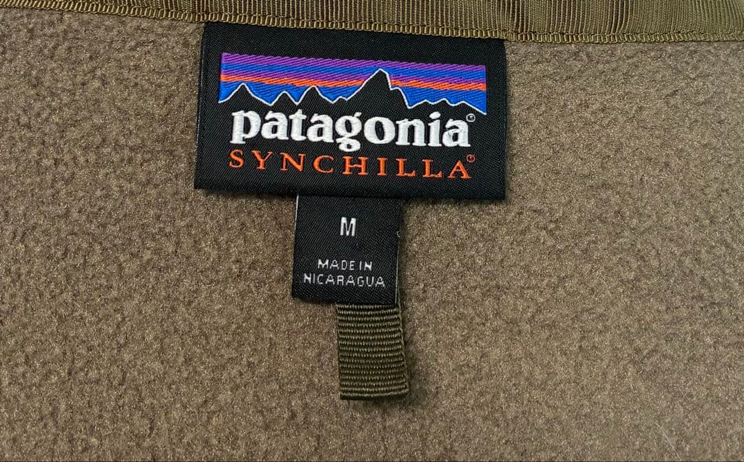 Patagonia シンチラ フリース ベスト オリーブ パタゴニアFA17