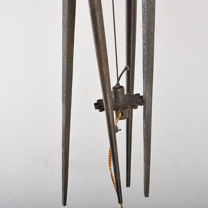 明珍火箸　五十二代　明珍宗理作　火箸風鈴　共箱　M　R7078