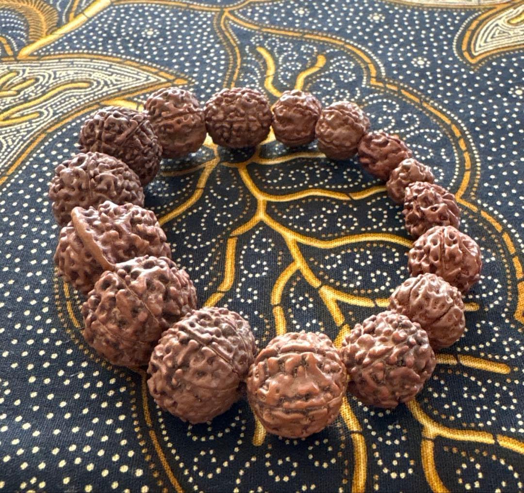 No-2 ルドラクシャブレスレット1ムキ〜10ムキ& 8ムキガネーシャ、スアール