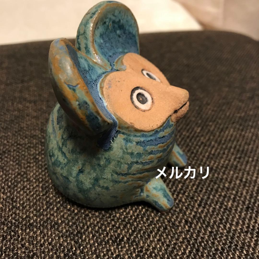 【希少】リサ・ラーソン おばけネズミ 美品 ／置物