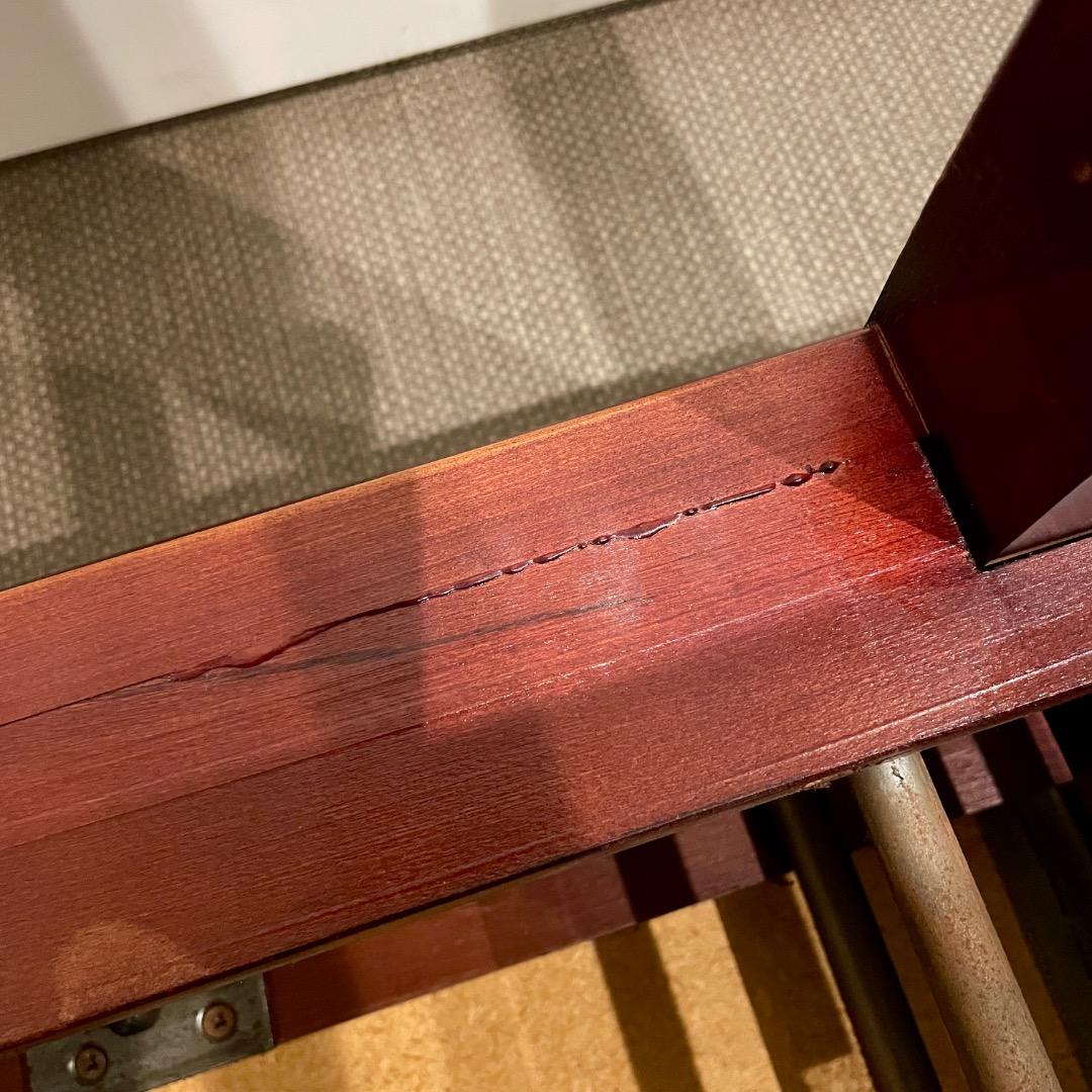 【手渡し限定】ディスカチャーチ ピアノ椅子 高低自在椅子 緑 茶 イタリア製