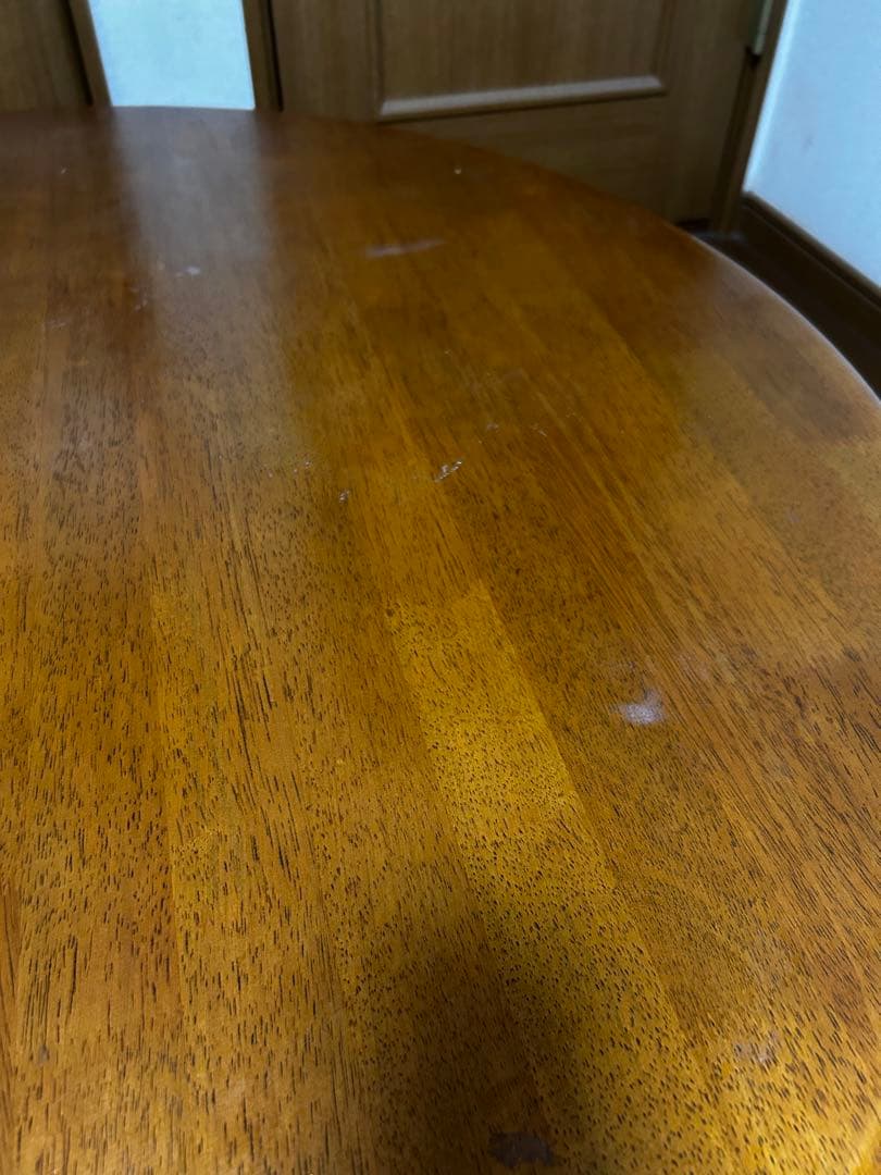 karimoku 木製 円形座卓 直径約100cm