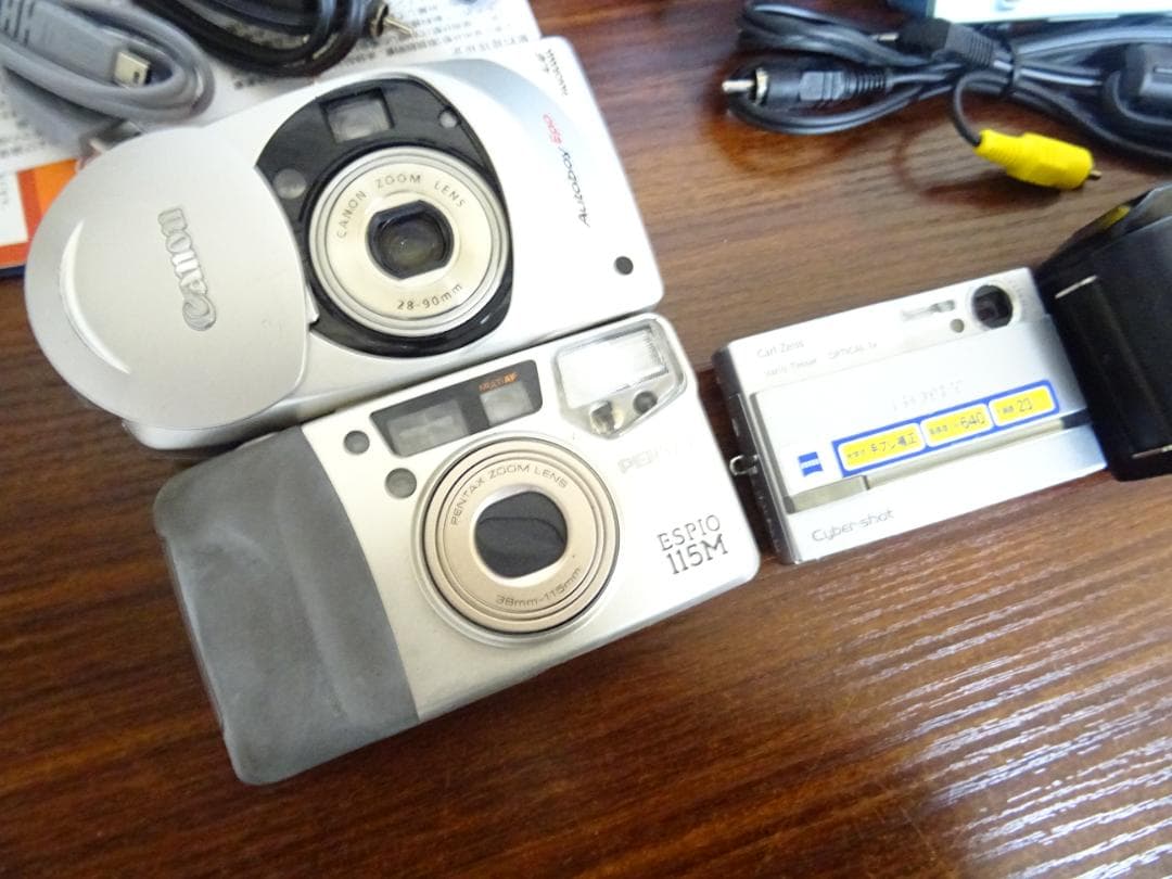 ジ*ー様 阪029 カメラ 7点 まとめ売り キャノン ペンタックス ソニー コ