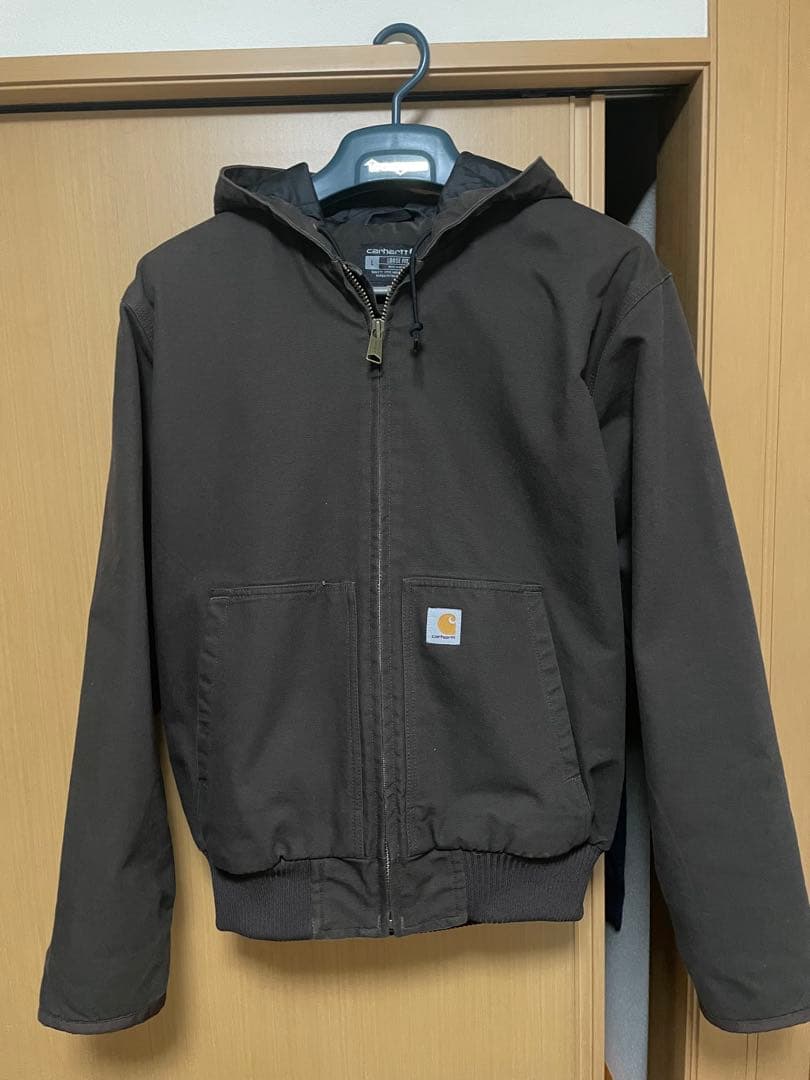 Carhartt J130-M キルティングライナーダックフードジャケット L