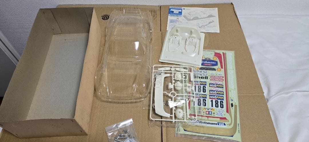 タミヤ 電動RCカースペアパーツ NO.306 ポルシェ959 スペアボディ