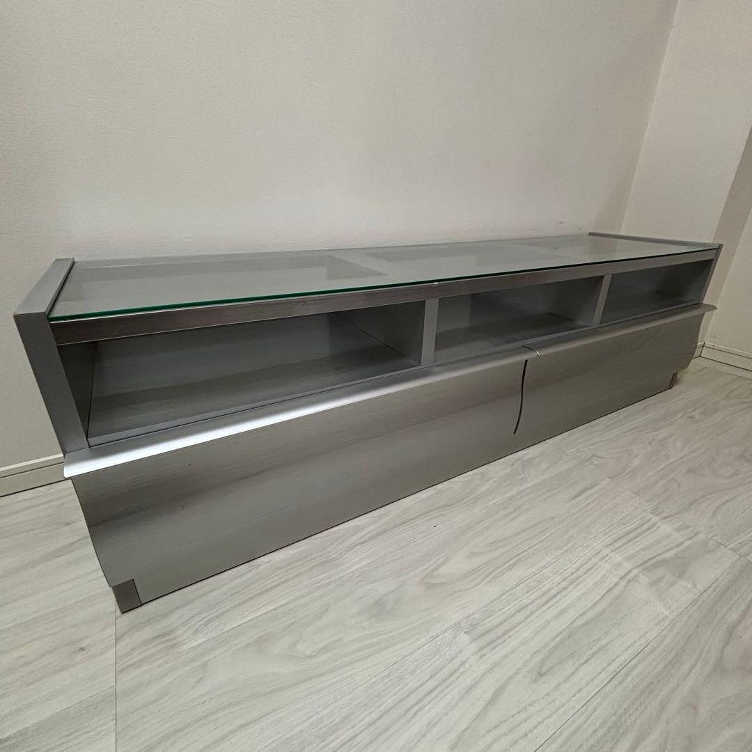 シルバー テレビボード・ローボード