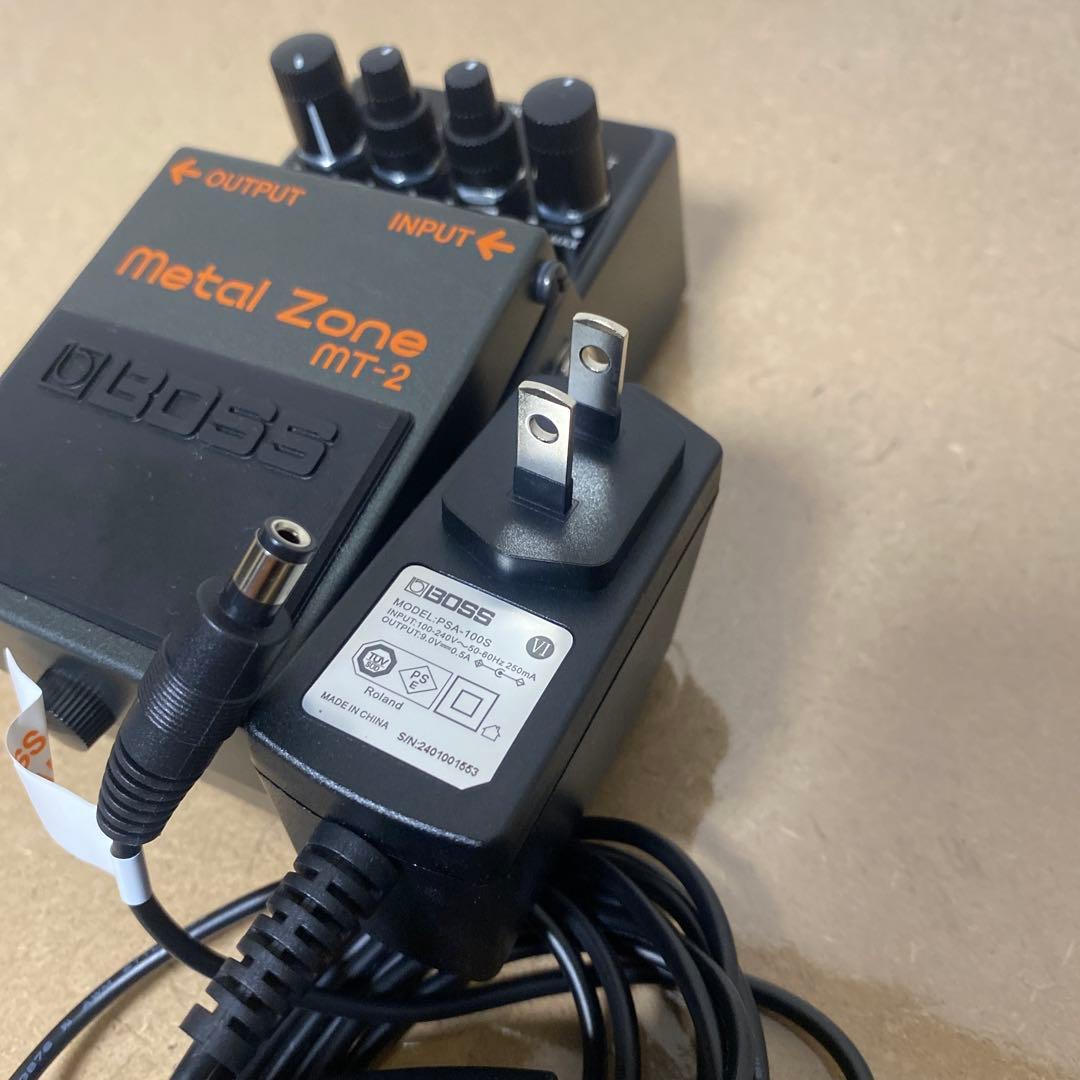 BOSS l Zone MT-2 ギターエフェクター アダプター付き