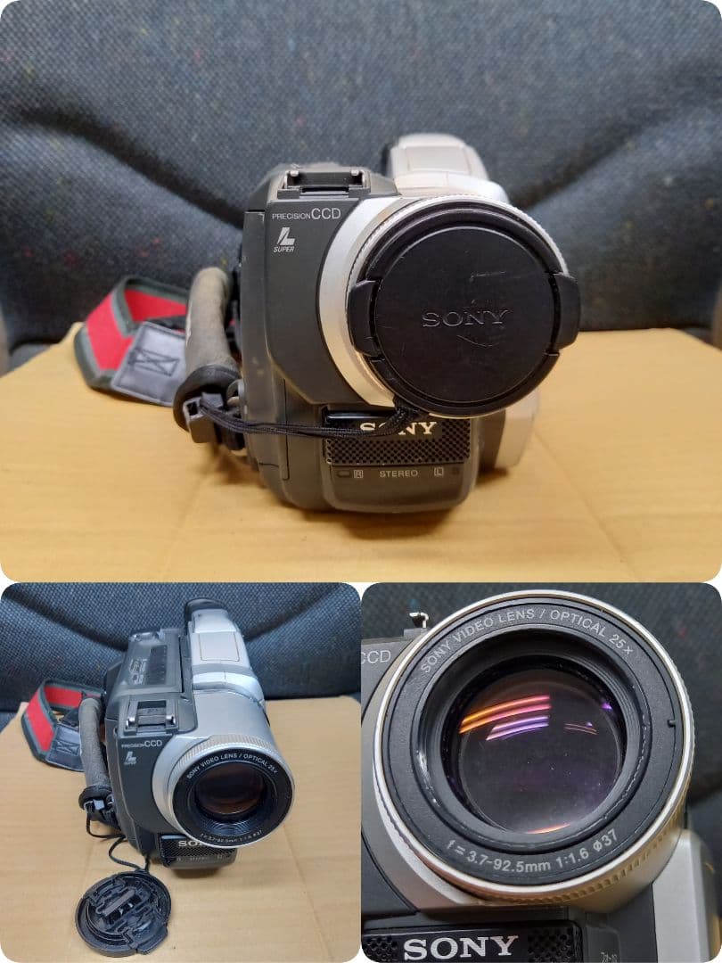 【ジャンク】SONY ソニー DCR-TRV820 ビデオカメラ【動作未確認】