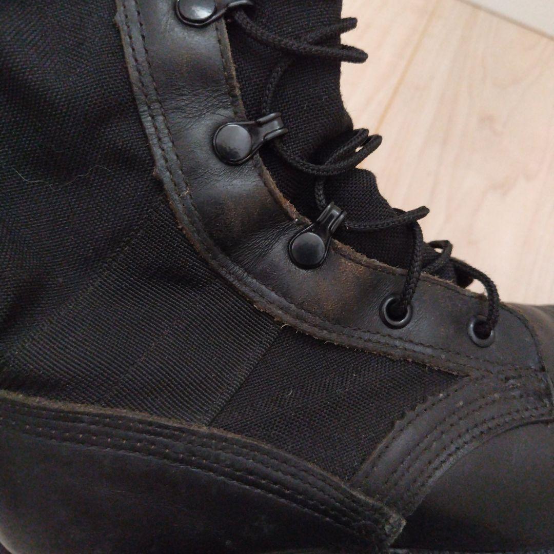 米軍放出　ジャングルブーツ　黒