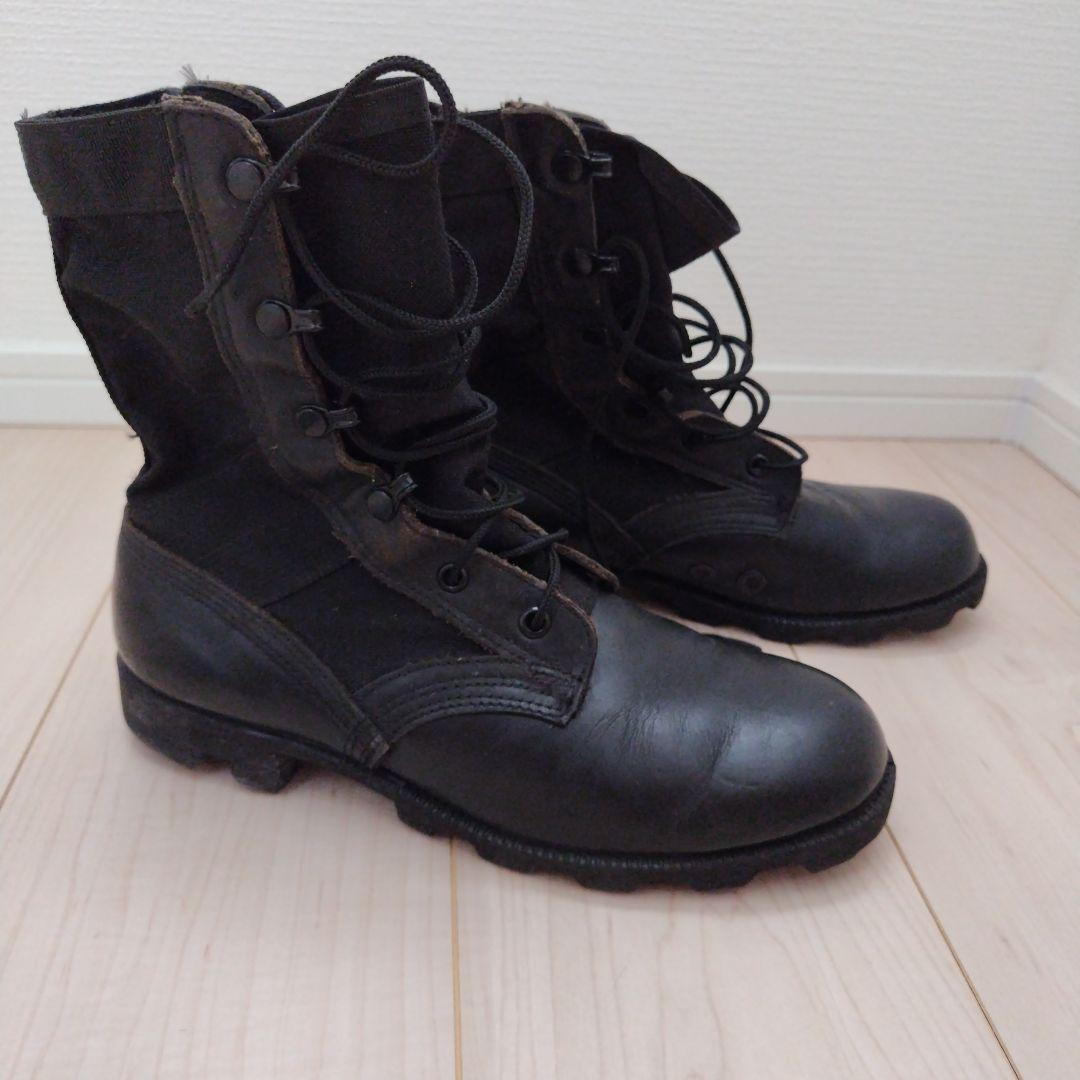 米軍放出　ジャングルブーツ　黒