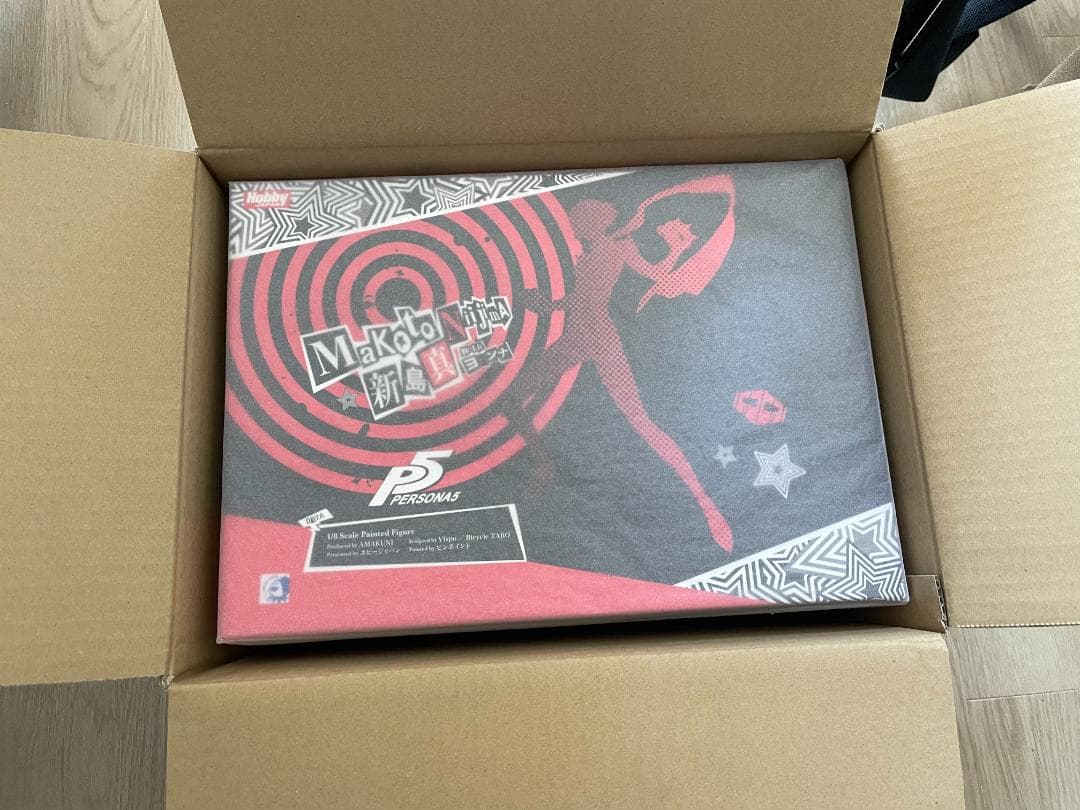 【新品未開封】ペルソナ5 新島真 怪盗 Ver. with ヨハンナ 1/8