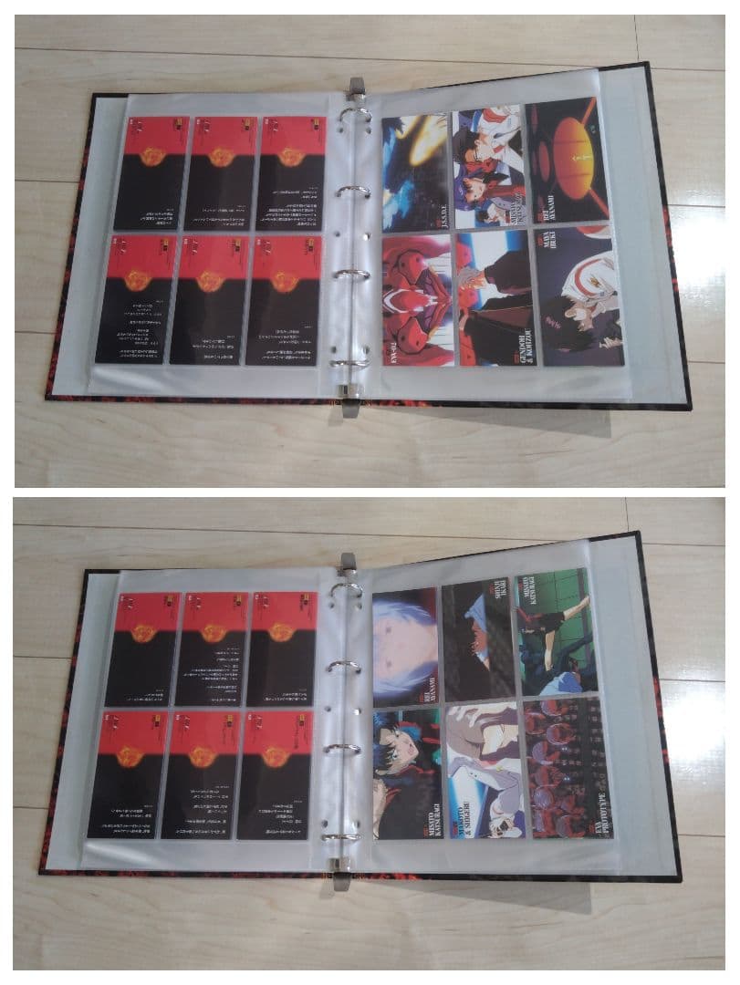 新世紀エヴァンゲリオン カードダスマスターズワイド 第1弾 専用バインダー付き