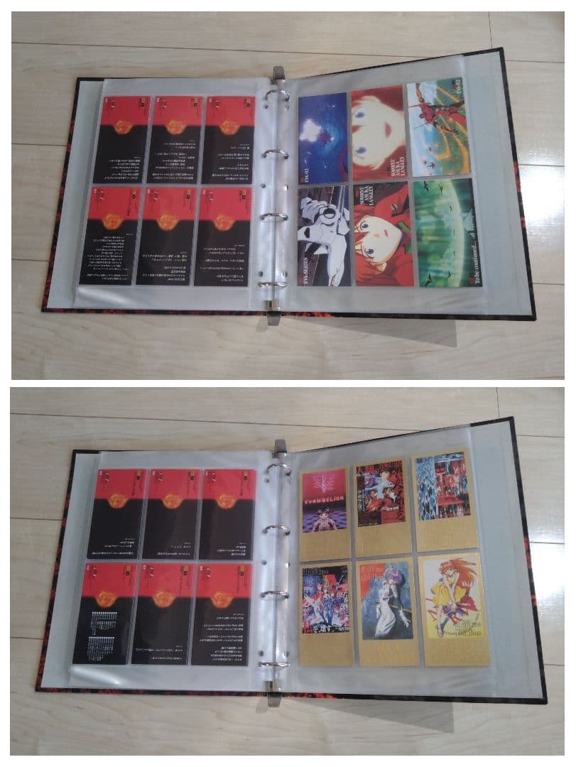 新世紀エヴァンゲリオン カードダスマスターズワイド 第1弾 専用バインダー付き