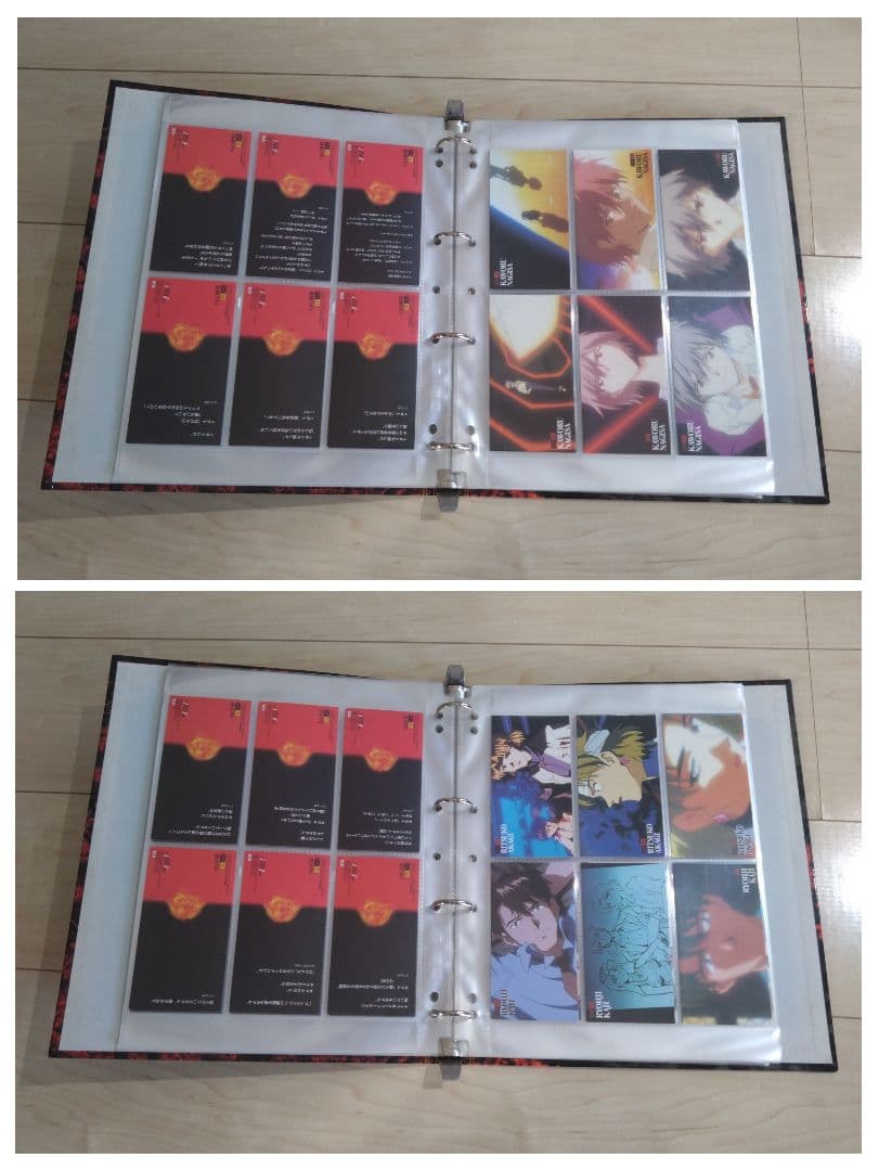 新世紀エヴァンゲリオン カードダスマスターズワイド 第1弾 専用バインダー付き