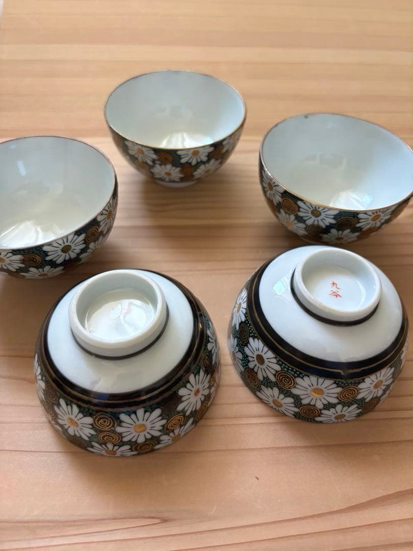 九谷焼　煎茶茶器揃え