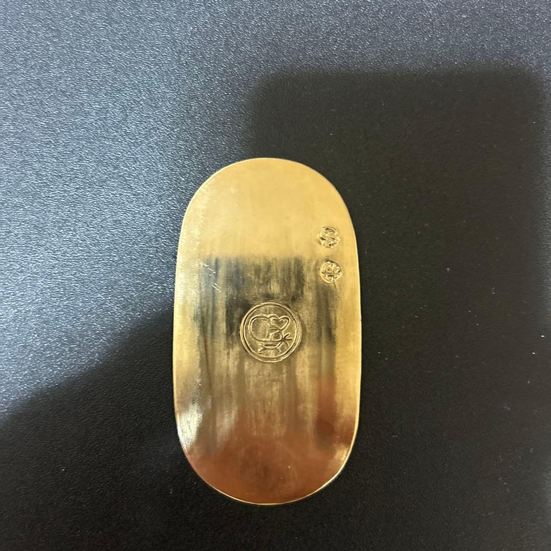 金色模様入りコレクションアイテム 約10cm 22g