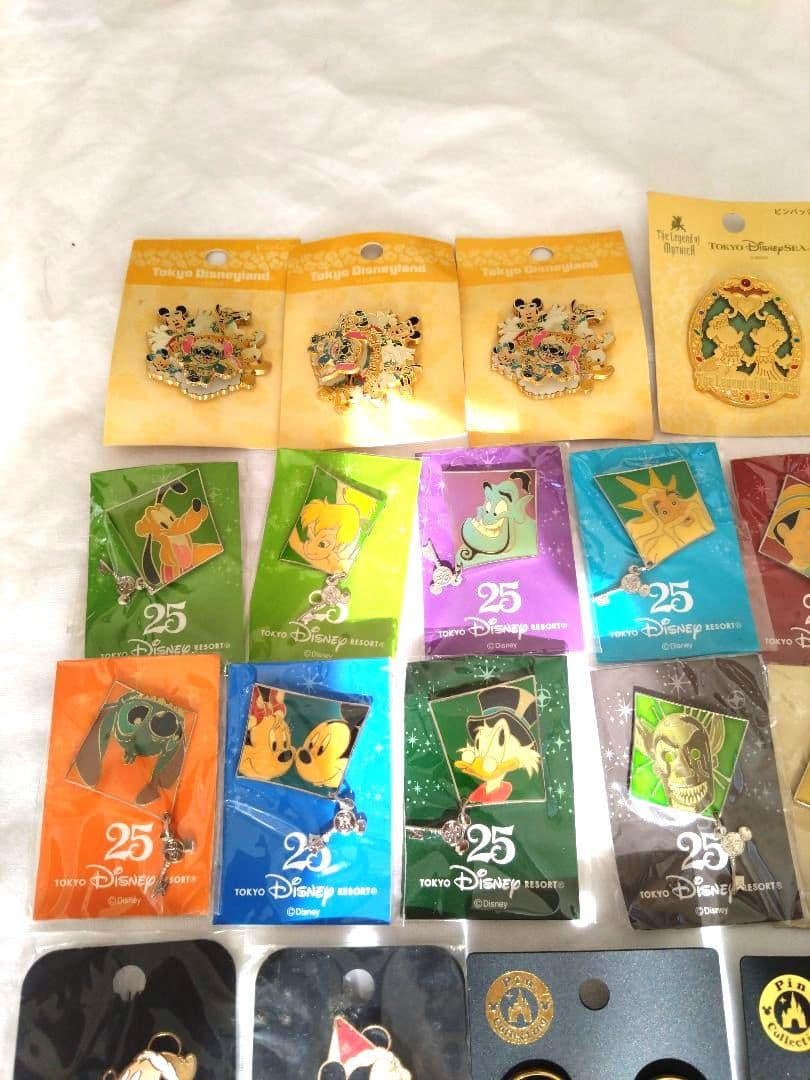 ディズニーピンバッジ 98個 未使用保管品