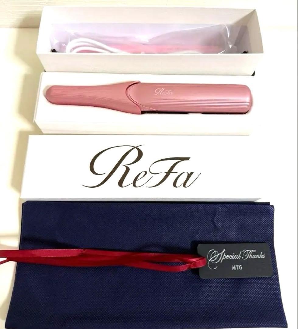 ReFa リファミニヘアアイロン フィンガーコードレス ピンク