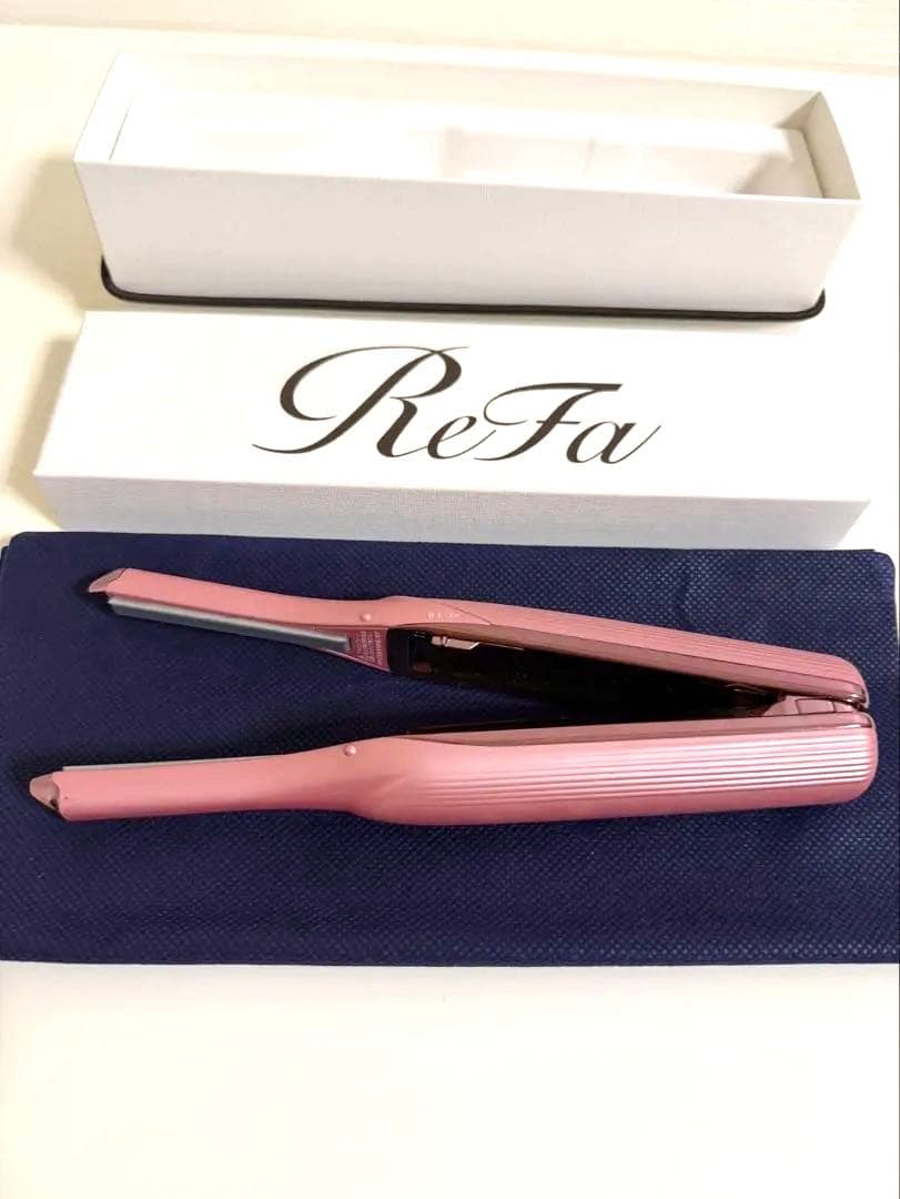 ReFa リファミニヘアアイロン フィンガーコードレス ピンク