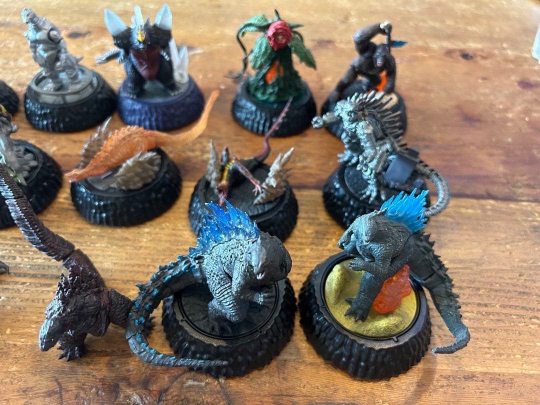 ゴジラフィギュアセット 21体