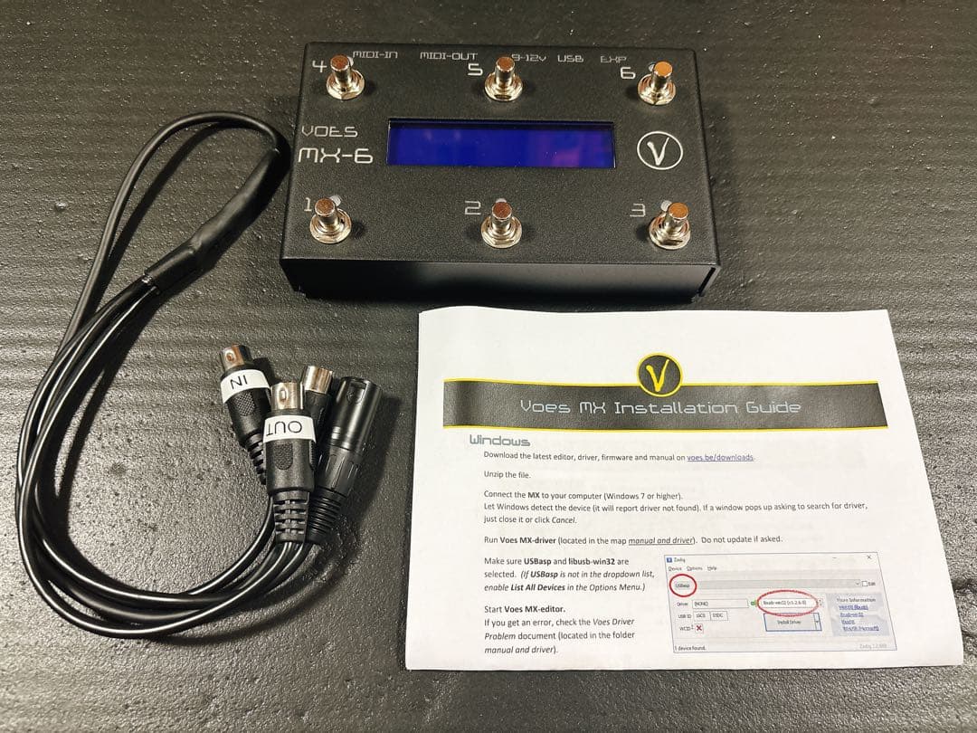 Voes MX-6 MIDI コントローラー Midi Controllers