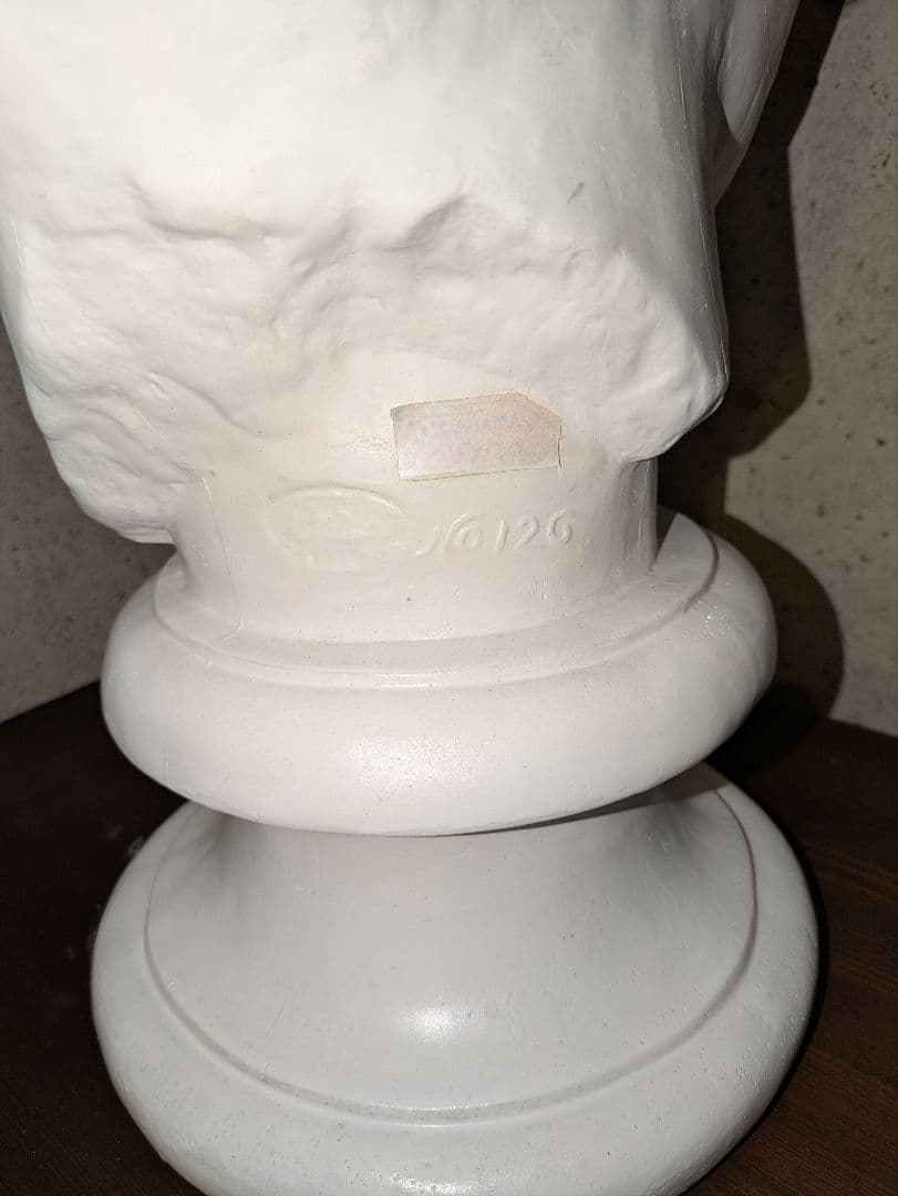 【送料無料】石膏像 ラボルト パルテノン 首像　美大　デッサン