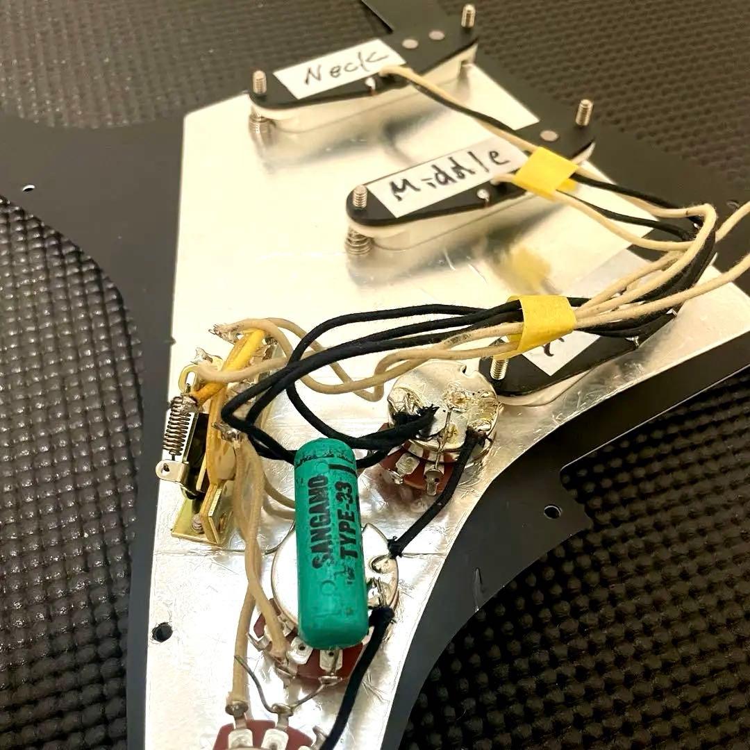 アップグレード ストラト　アルニコ3 ピックアップ　サーキット　アッセンブリー