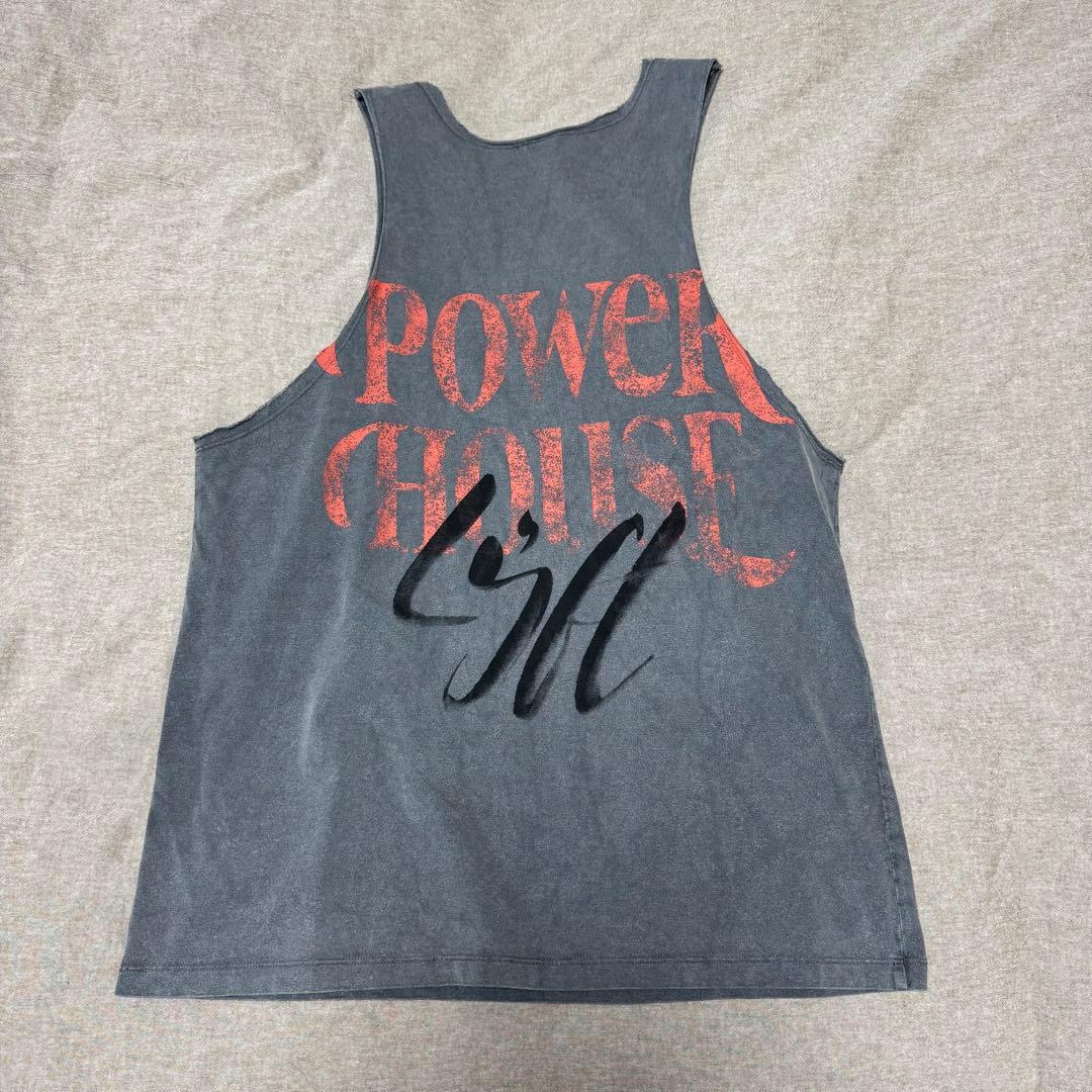 【ゆーとさま売約済】LYFT パワーハウスジム タンクトップ Sサイズ Dグレー