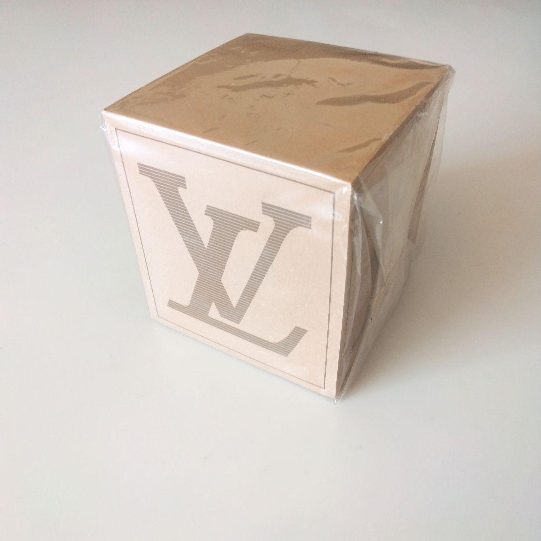 稀少！非売品LOUIS VUITTON キューブメモ帳 未使用品
