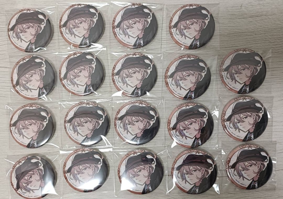 文豪ストレイドッグス 文スト 中原中也 大博覧会 缶バッジ