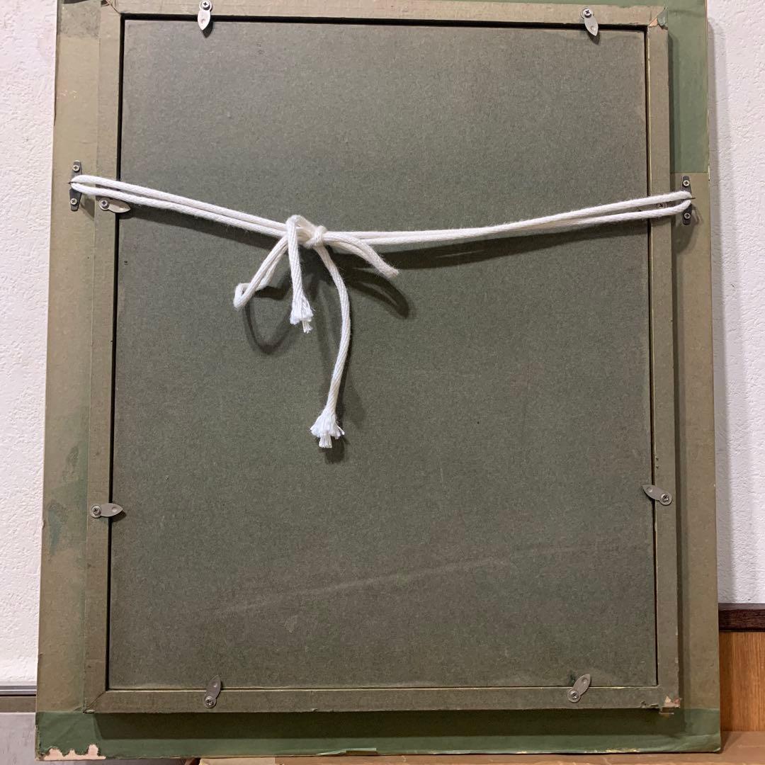 絵画　油彩肉筆画　真作　伊藤継郎『バガンの夕暮れ』