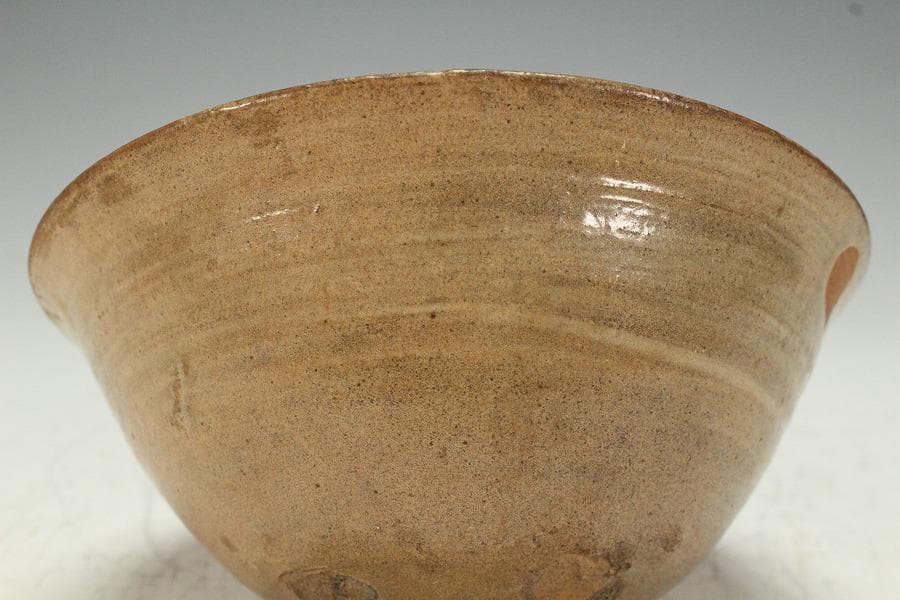 古美術 李朝 高麗 三嶋 茶碗(K-A638)