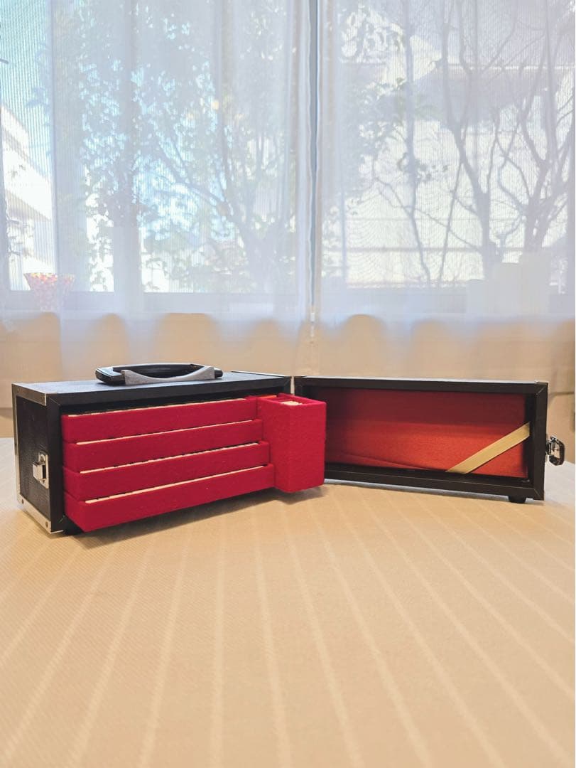 昭和レトロ 任天堂 高級 麻雀牌 ★4段収納ボックス付き★