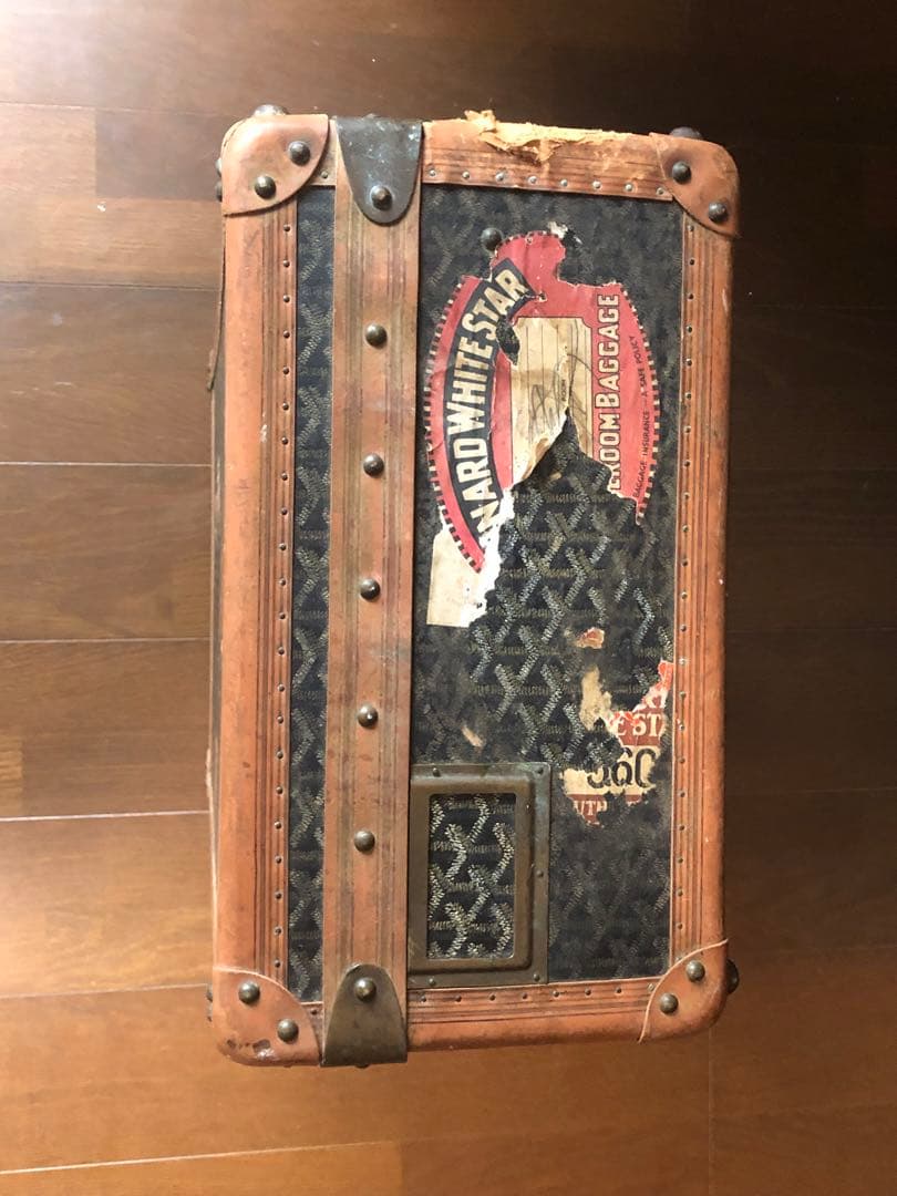 【希少】ゴヤールヴィンテージトランクケース1930年代 GOYARD