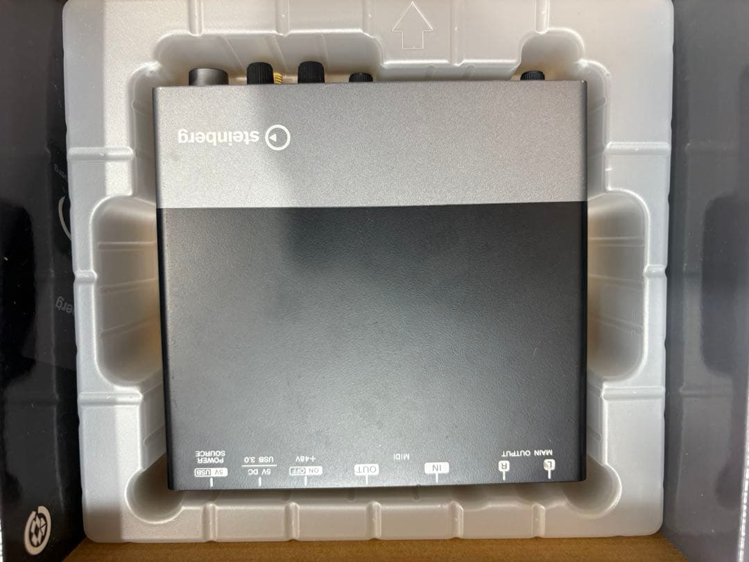 オーディオインターフェイス＋マイク＋卓上スタンド セット　コード付き